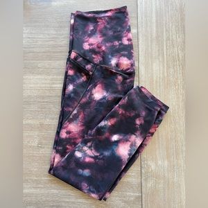 Maternity Full Panel Powersoft Side-Pocket 7/8-Length Leggings SIZE MEDIUM